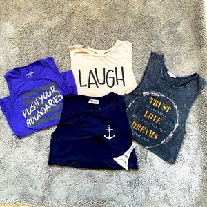COPY - 4 Fabulous Sleeveless T-Shirts For Summer!